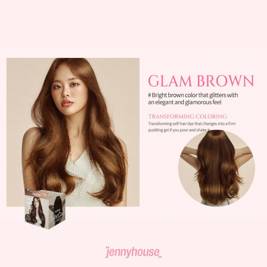 [SHORT EXPIRY]Jennyhouse Salon Code Hair Color *BOX DEFECT*