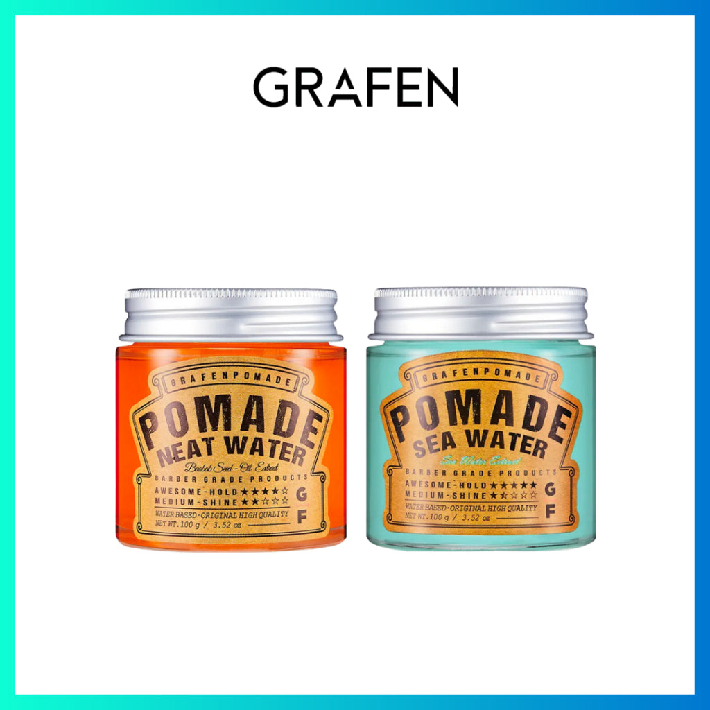 [READY STOCK] Grafen Sea Water Pomade / Neat Water Pomade 100g