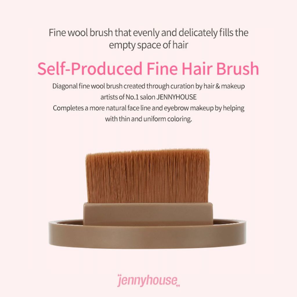 ###[SHORT EXPIRY]Jennyhouse Self-Up Hair Line Brush - Natural Brown/Dark Brown (4g)