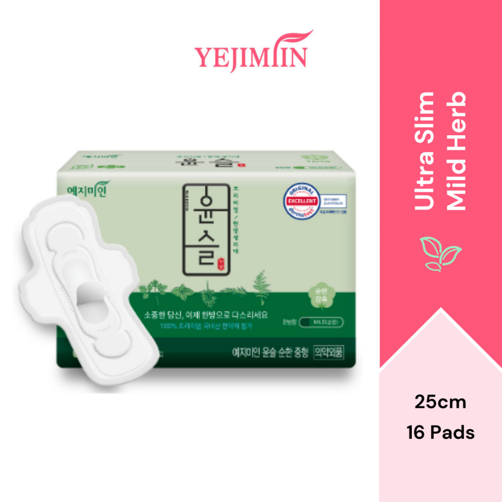 YEJIMIIN Sanitary Pad Mild Herb (25cm x 16s)