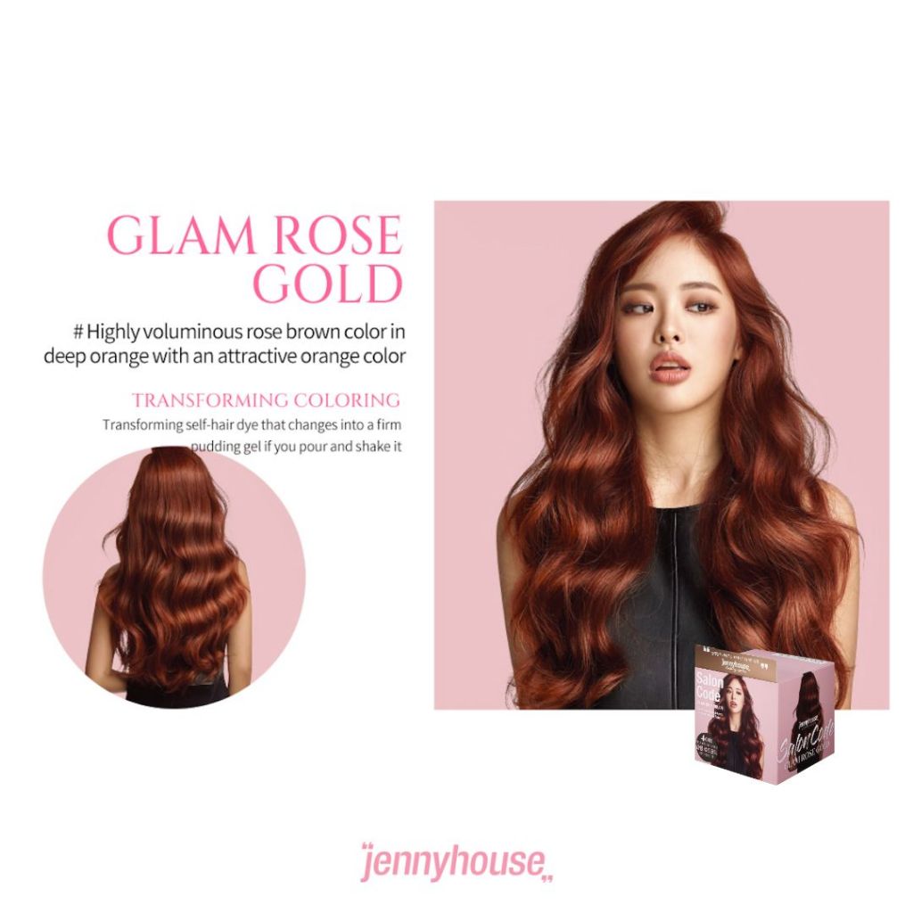 [SHORT EXPIRY]Jennyhouse Salon Code Hair Color *BOX DEFECT*