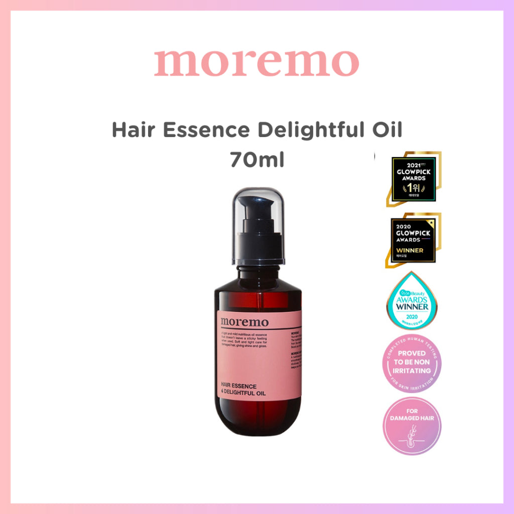 [READY STOCK] Moremo Hair Essence Delightful Oil 70ml