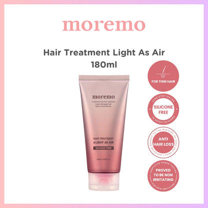 [READY STOCK] Moremo Light As Air Hair Treatment 180ml