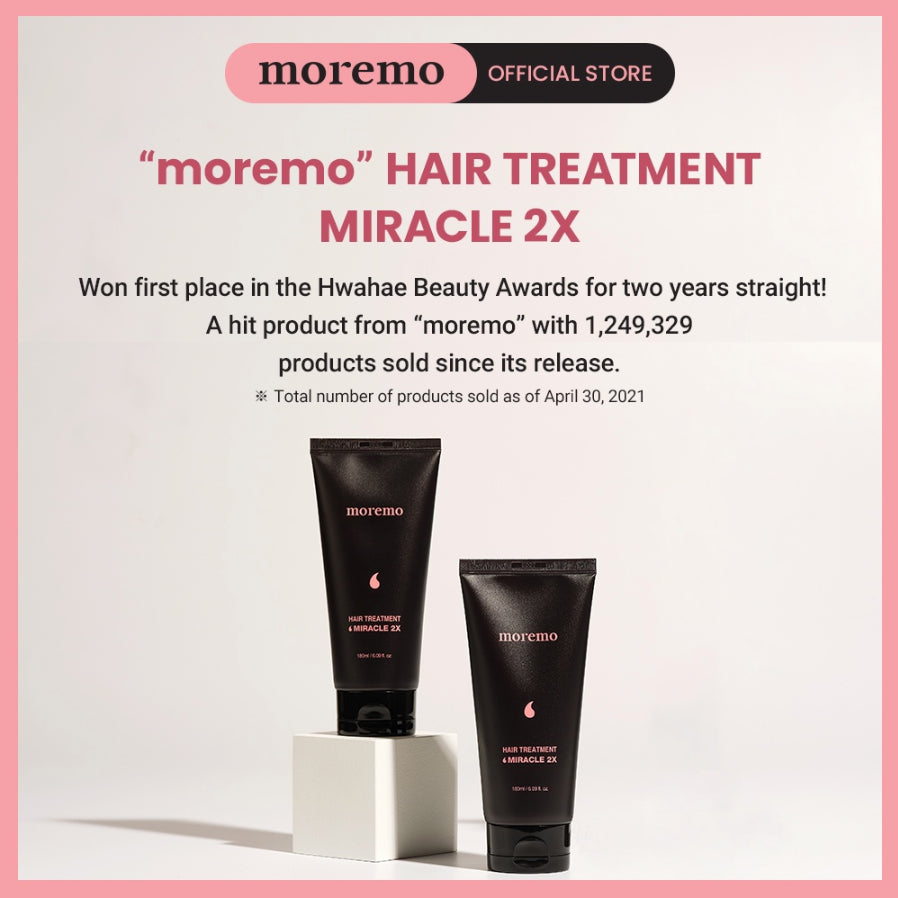 [READY STOCK] Moremo Hair Treatment Miracle 2X 180ml