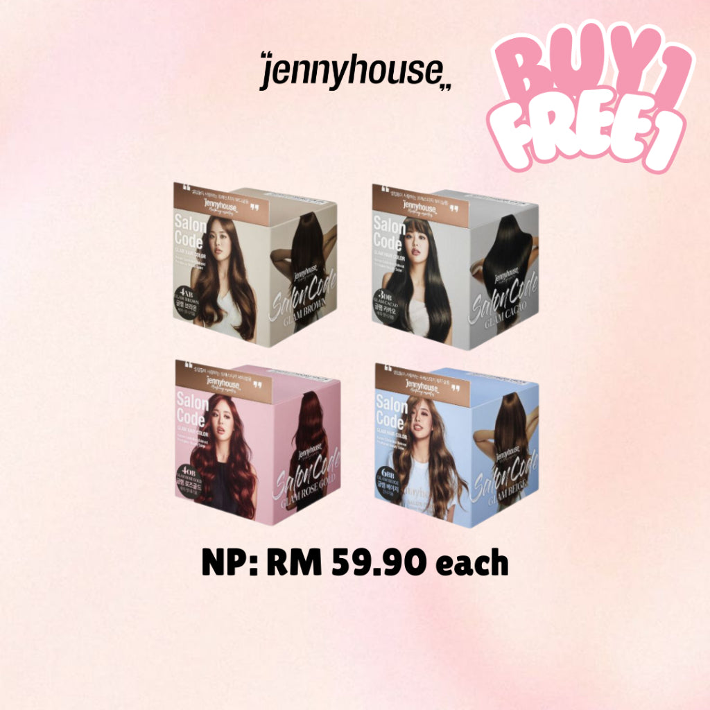 [SHORT EXPIRY]Jennyhouse Salon Code Hair Color *BOX DEFECT*