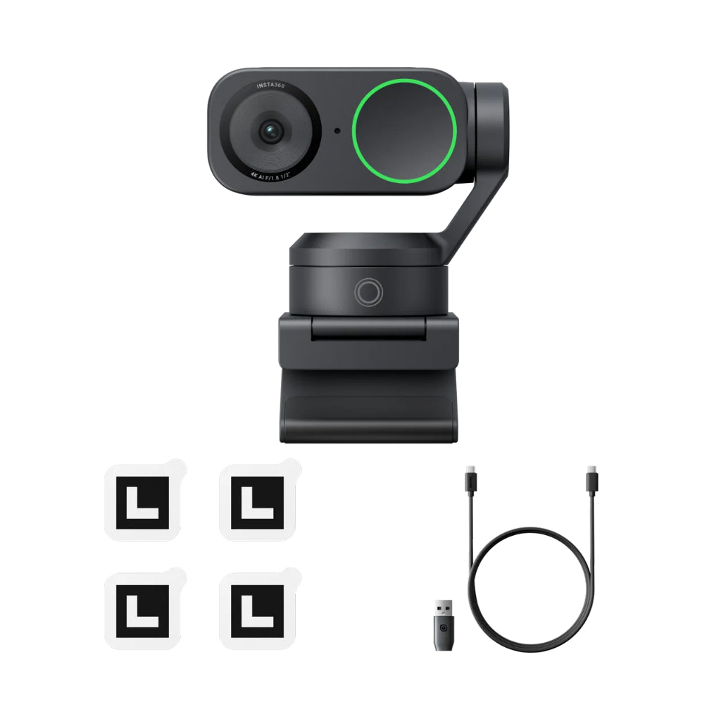Insta360 Link 2 & Insta360 Link 2C Webcam 4K AI Powered