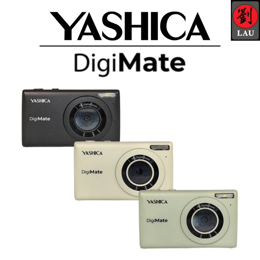 Yashica DigiMate - 64MP Digital Camera / Zoom 18x / 2.7 inch Screen / LED Flash / Type C