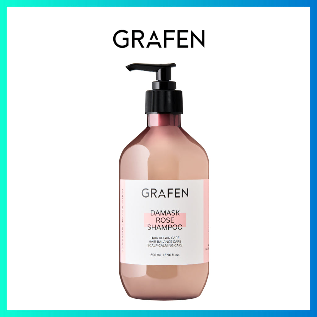 [READY STOCK] GRAFEN Perfume Shampoo Damask Rose 500ml