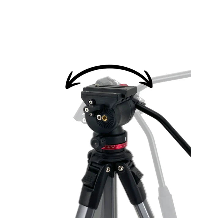 Tamrac Adventure Pod Fluid Video Head Tripod Black (304AP) Outdoor & Indoor Use