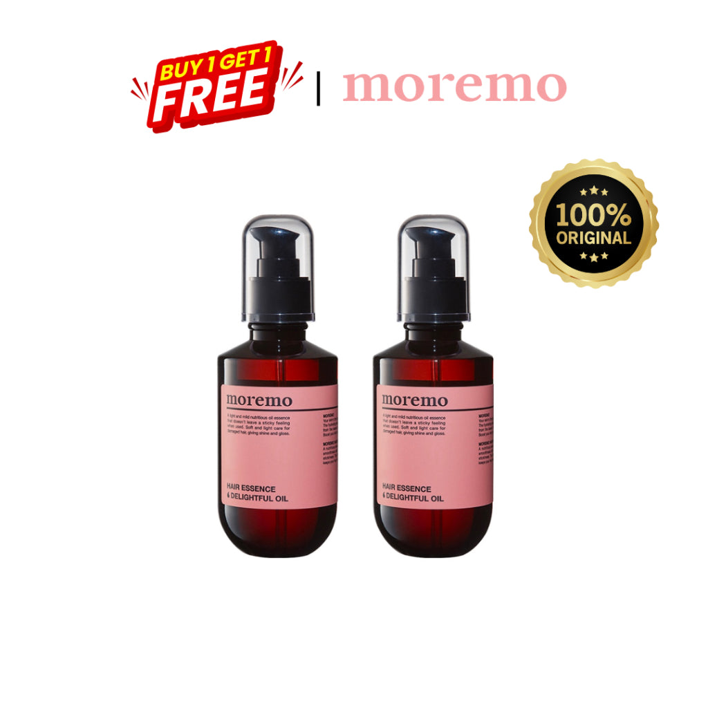 ###[CLEARANCE][BUY1 FREE 1] Moremo Hair Essence Delightful Oil 70ml