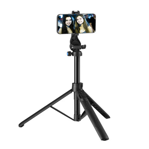 Samurai - Tripod Dual Pod / Build-in Bluetooth Remote / Mini selfie table stand pocket-sized For Phone/Camera