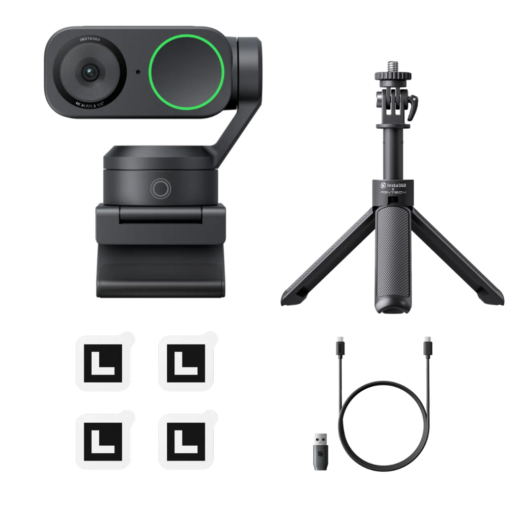 Insta360 Link 2 & Insta360 Link 2C Webcam 4K AI Powered