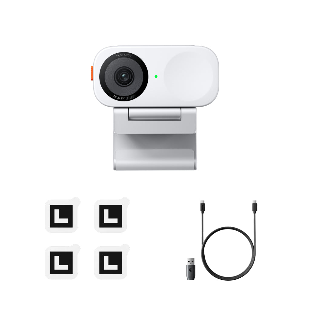 Insta360 Link 2 & Insta360 Link 2C Webcam 4K AI Powered