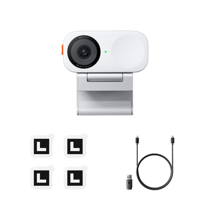 Insta360 Link 2 & Insta360 Link 2C Webcam 4K AI Powered