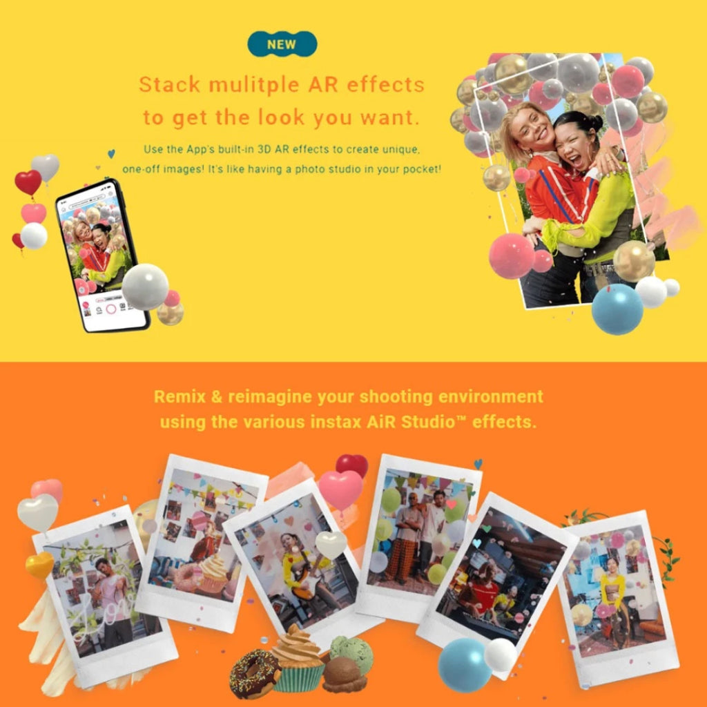 Fujifilm Instax Mini Link 3 / bring fun to life™ Smartphone Printer