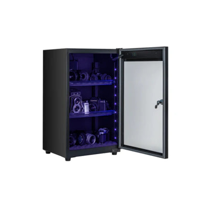 Samurai Digital Dry Cabinet UVA-068 (60L) with UVA Sterilization (Black/White) with 5 years warranty