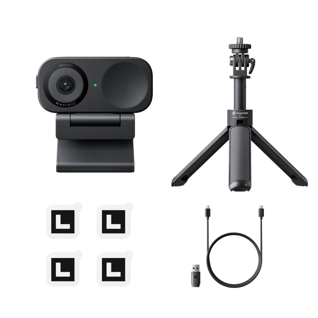 Insta360 Link 2 & Insta360 Link 2C Webcam 4K AI Powered