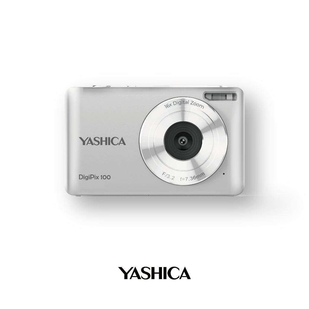 Yashica DigiPix 100 - 44MP Digital Camera / Zoom 16x / 2.4 inch Screen / LED Flash / Type C [1-YEAR WARRANTY]