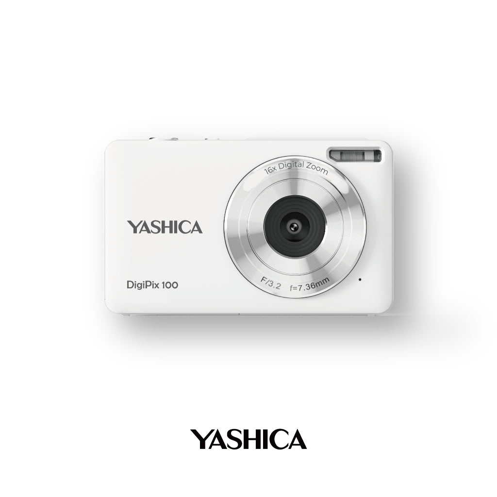 Yashica DigiPix 100 - 44MP Digital Camera / Zoom 16x / 2.4 inch Screen / LED Flash / Type C [1-YEAR WARRANTY]