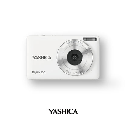 Yashica DigiPix 100 - 44MP Digital Camera / Zoom 16x / 2.4 inch Screen / LED Flash / Type C [1-YEAR WARRANTY]