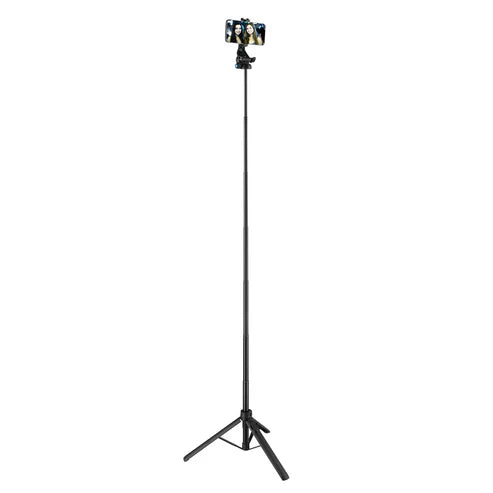 Samurai - Tripod Dual Pod / Build-in Bluetooth Remote / Mini selfie table stand pocket-sized For Phone/Camera