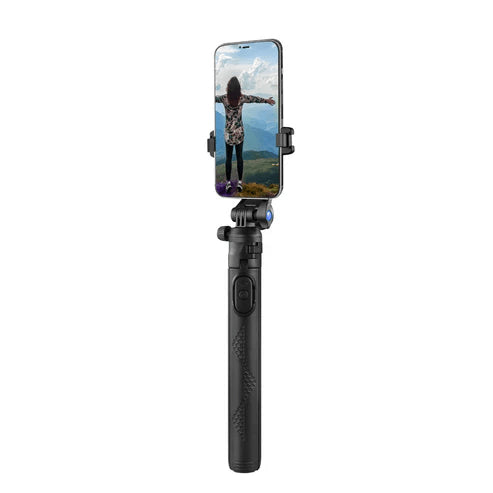 Samurai - Tripod Dual Pod / Build-in Bluetooth Remote / Mini selfie table stand pocket-sized For Phone/Camera