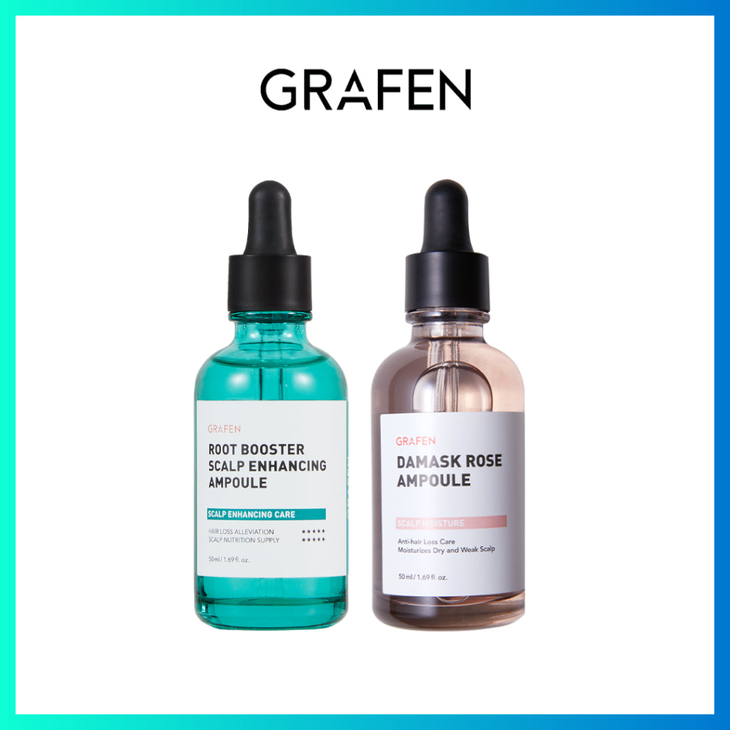 [READY STOCK] GRAFEN Root Booster / Damask Rose Scalp Ampoule 50ml