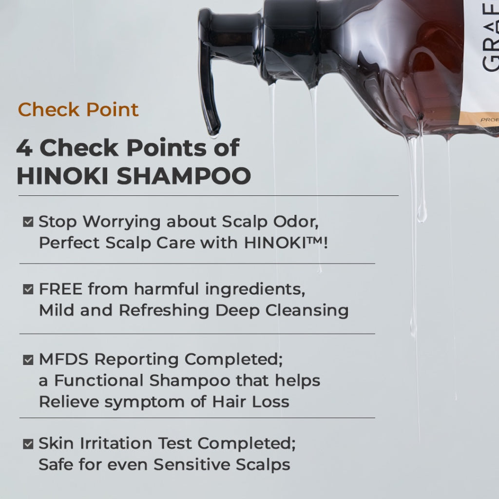 [READY STOCK] GRAFEN Hinoki Shampoo 500ml