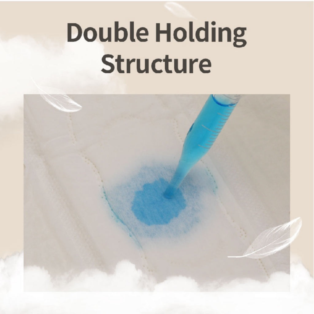 SECRETDAY Black Line Up Sanitary Pad Large 29cm 14s | Strong Absorption | Prevent Leakage | Soft | Feminine Care