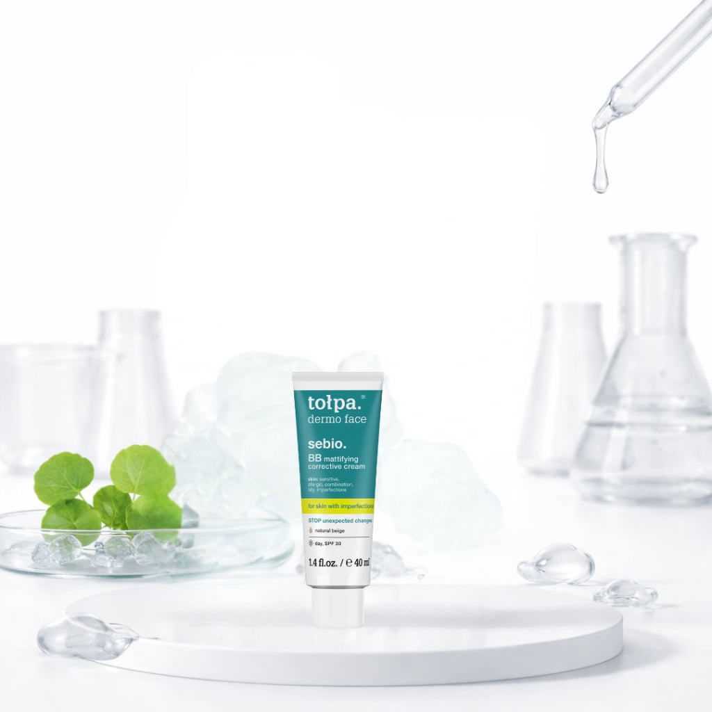 Tolpa Sebio. Oil Control Skincare Set | Cleanser | Micellar Water | Mattifying Cream