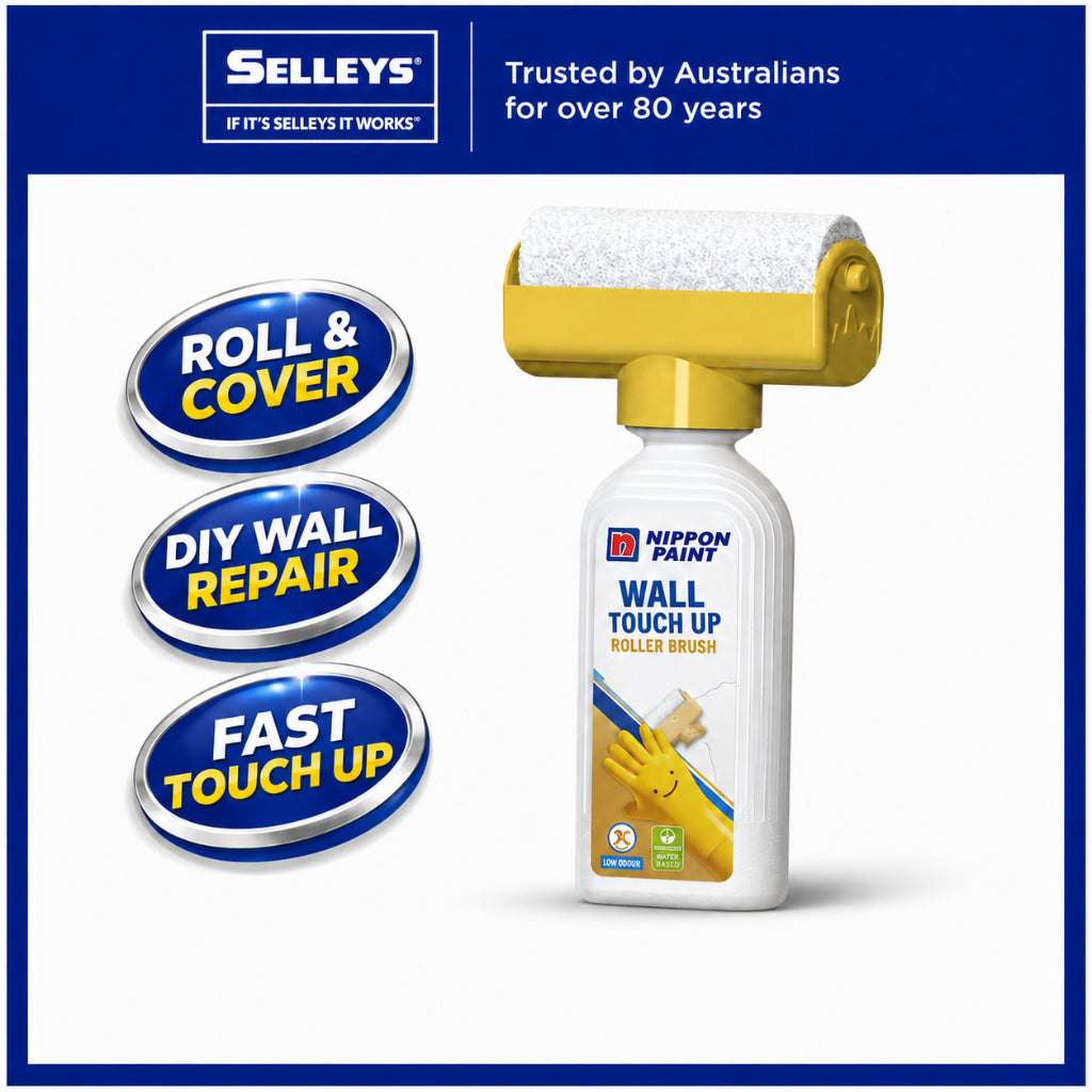 Nippon Paint Wall Touch Up Paint Roller Brush 300g | 500g | DIY Wall Repair P...