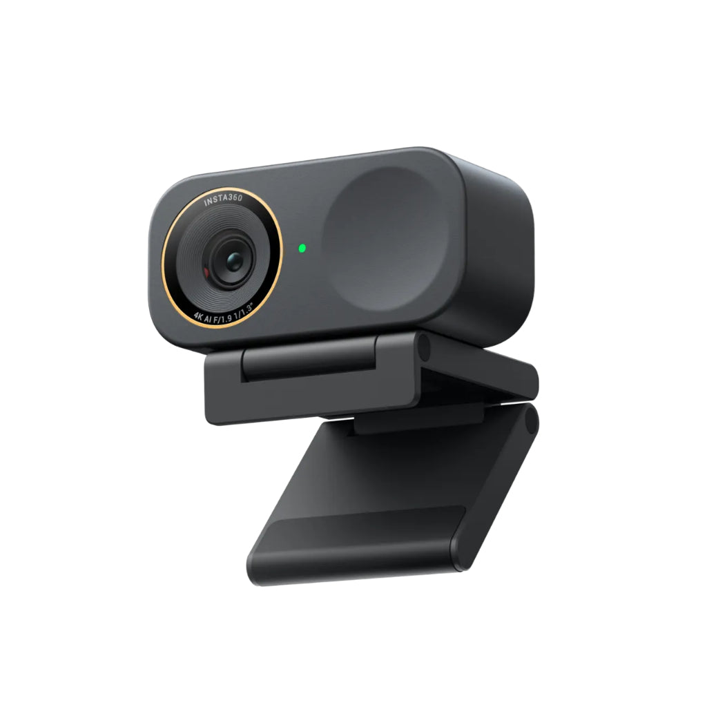 Insta360 Link 2 Pro & Link 2C Pro - 4K Webcam with 1/1.3” Sensor, Auto Framing, Noise-Canceling, Supports Stream Deck