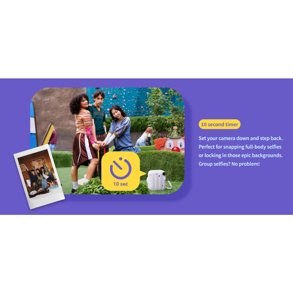 Fujifilm Instax NEW Mini 13 Creator Kit Instant Film Camera  Assorted Colour (Fujifilm Malaysia Warranty)