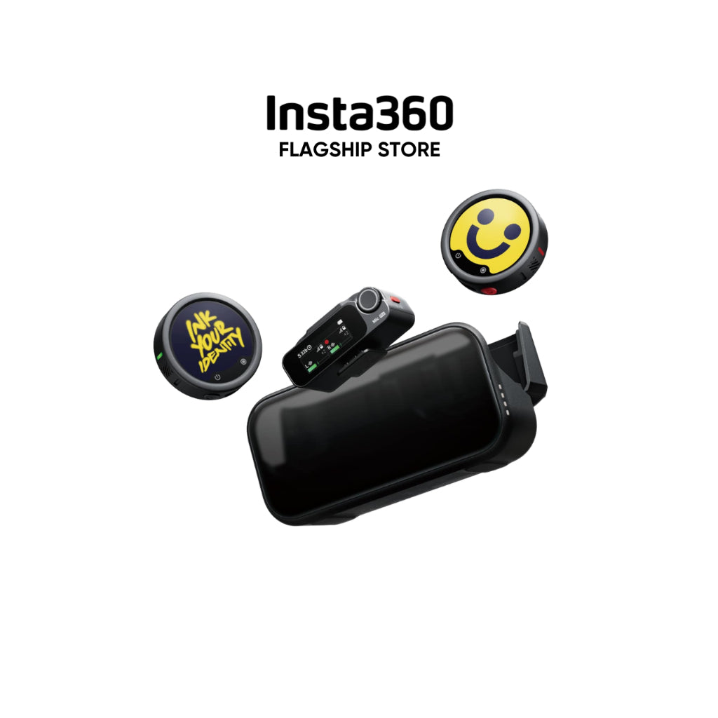 Insta360 NEW Mic Pro - Your Voice Your Style