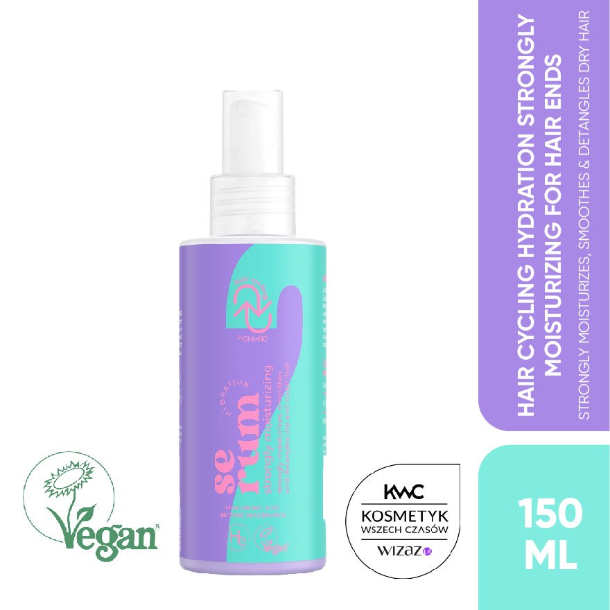 ONLYBIO Hair Cycling Hydration Strongly Moisturizing Serum for Hair Ends | Anti-Frizz Repair Serum for Dry, Split Ends