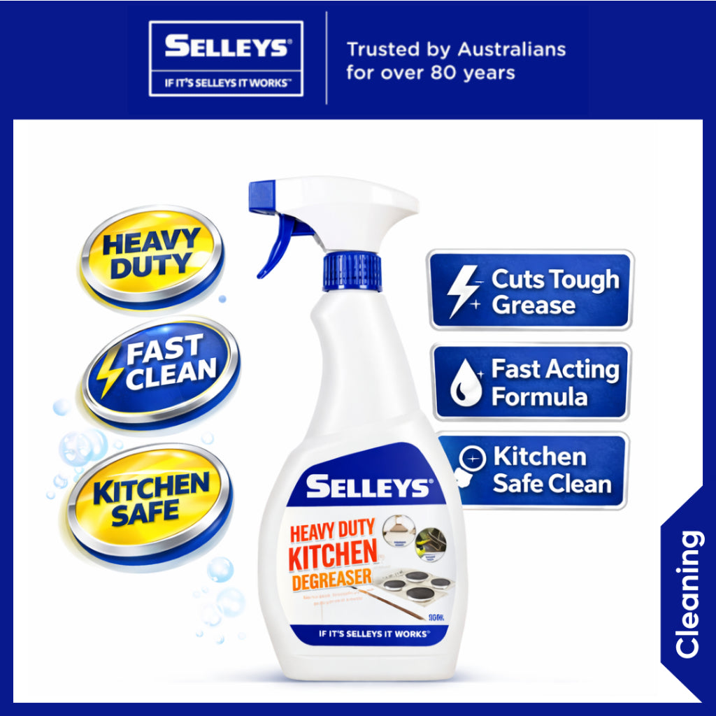 Selleys Heavy Duty Kitchen Degreaser 500ml | Tough Grease Remover | Oil & Gri...