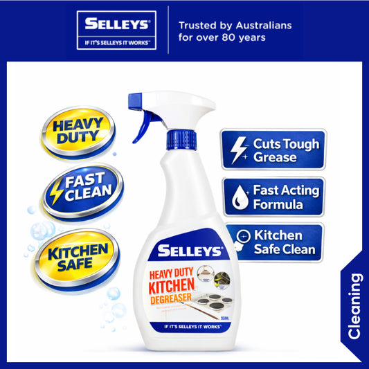 Selleys Heavy Duty Kitchen Degreaser 500ml | Tough Grease Remover | Oil & Gri...