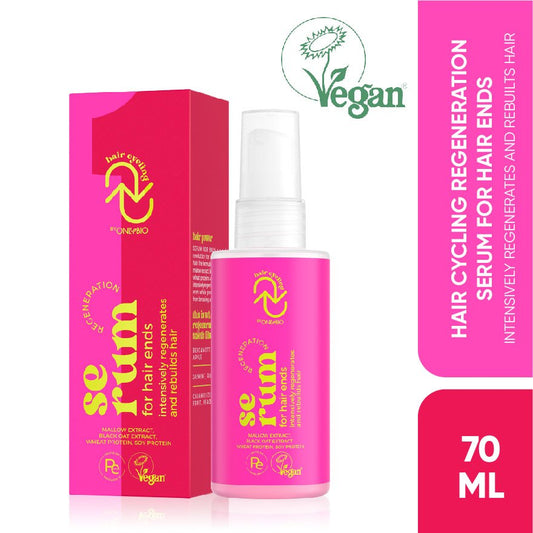 [SHORT EXPIRY]ONLYBIO Hair Cycling Regeneration Serum for Ends | Repair Hair Serum for Dry, Frizzy, Split Ends & Damaged