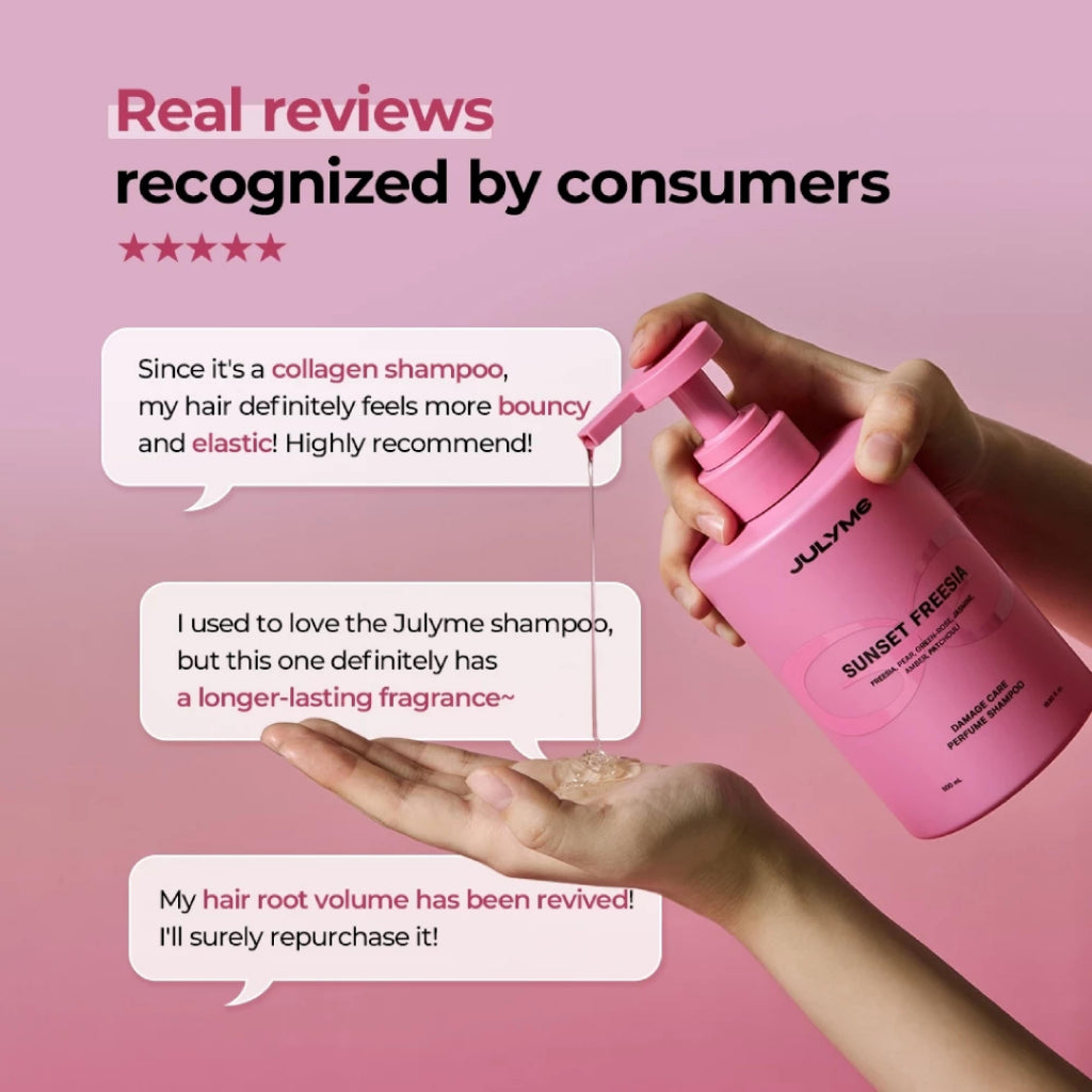 JULYME Perfume Hair Treatment 500ml | Damage Care Keratin | Frizzy Hair Solution, Smooth & Shine, Anti Hair Loss | Korea