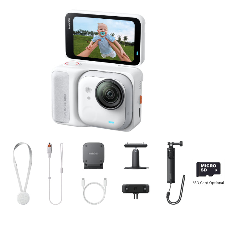 Insta360 GO Ultra Tiny Hands-Free 4K Cam