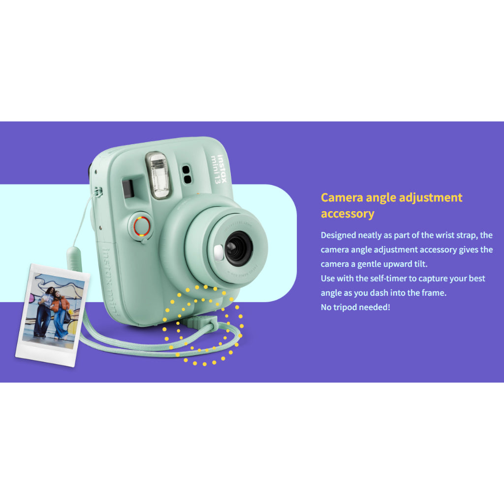 Fujifilm Instax NEW Mini 13 Creator Kit Instant Film Camera  Assorted Colour (Fujifilm Malaysia Warranty)