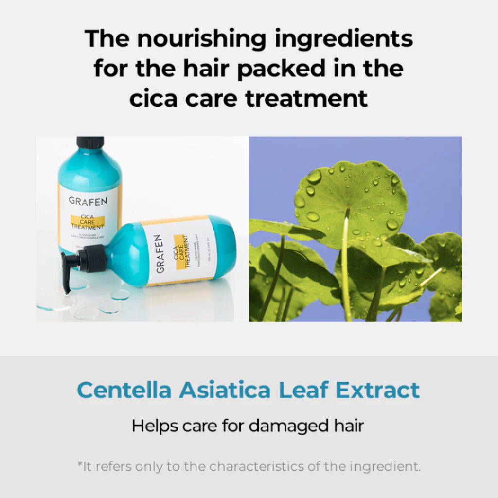 [READY STOCK] GRAFEN Cica Care Treatment for Smooth and Healthy Hair 300ml
