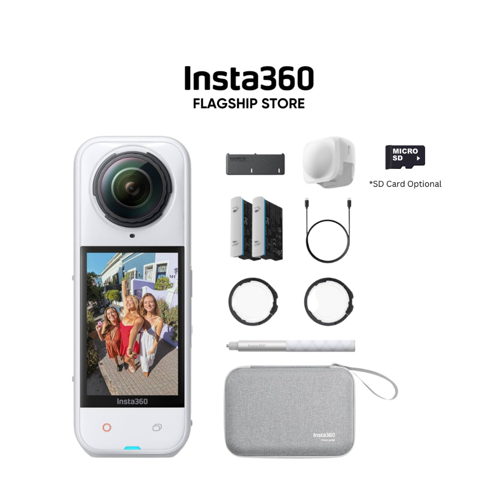 Insta360 New X5 8K 360 Video 72MP