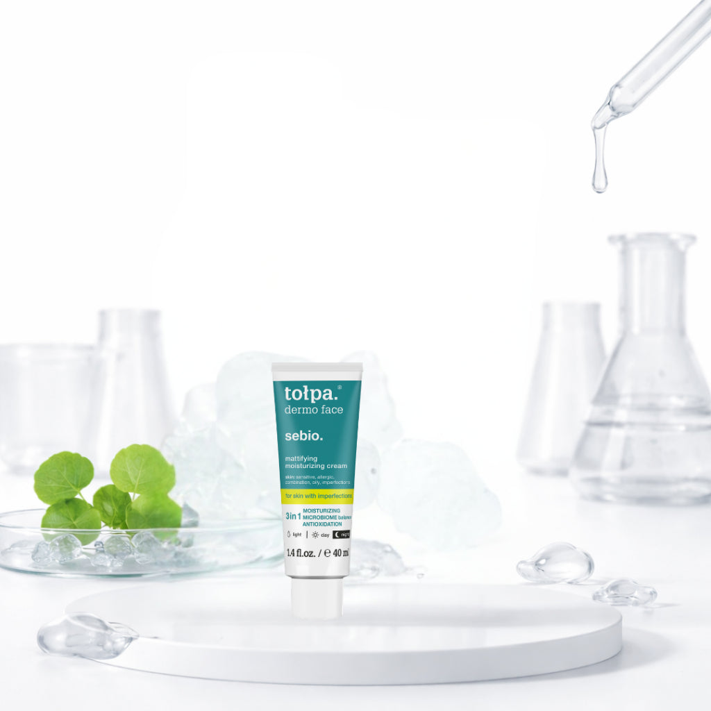 Tolpa Sebio. Oil Control Skincare Set | Cleanser | Micellar Water | Mattifying Cream