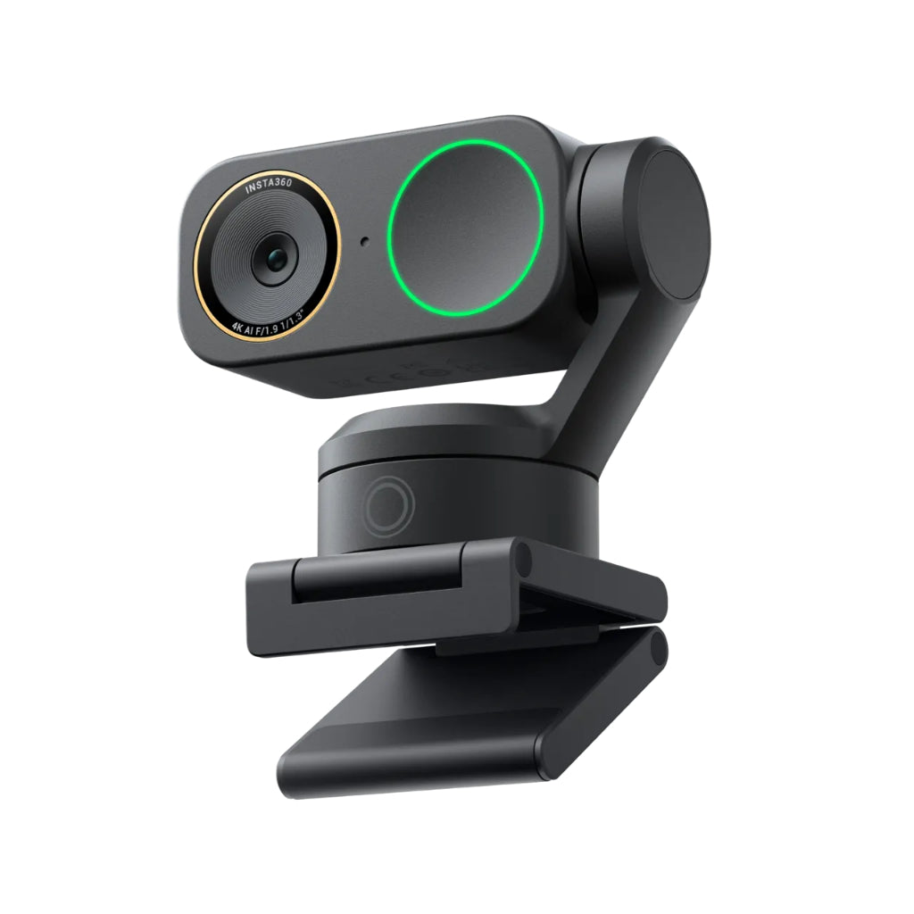 Insta360 Link 2 Pro & Link 2C Pro - 4K Webcam with 1/1.3” Sensor, Auto Framing, Noise-Canceling, Supports Stream Deck