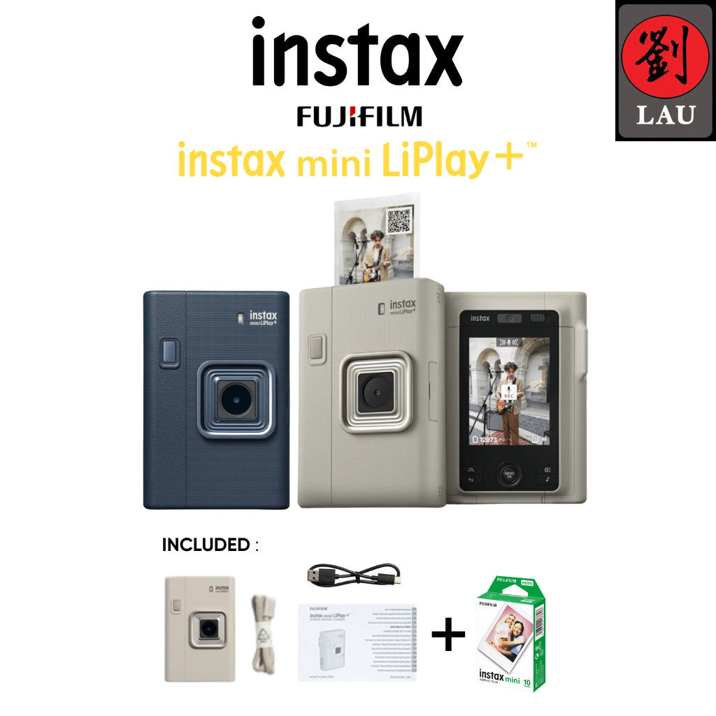 Fujifilm Instax Mini LiPlay+ Hybrid Instant Camera