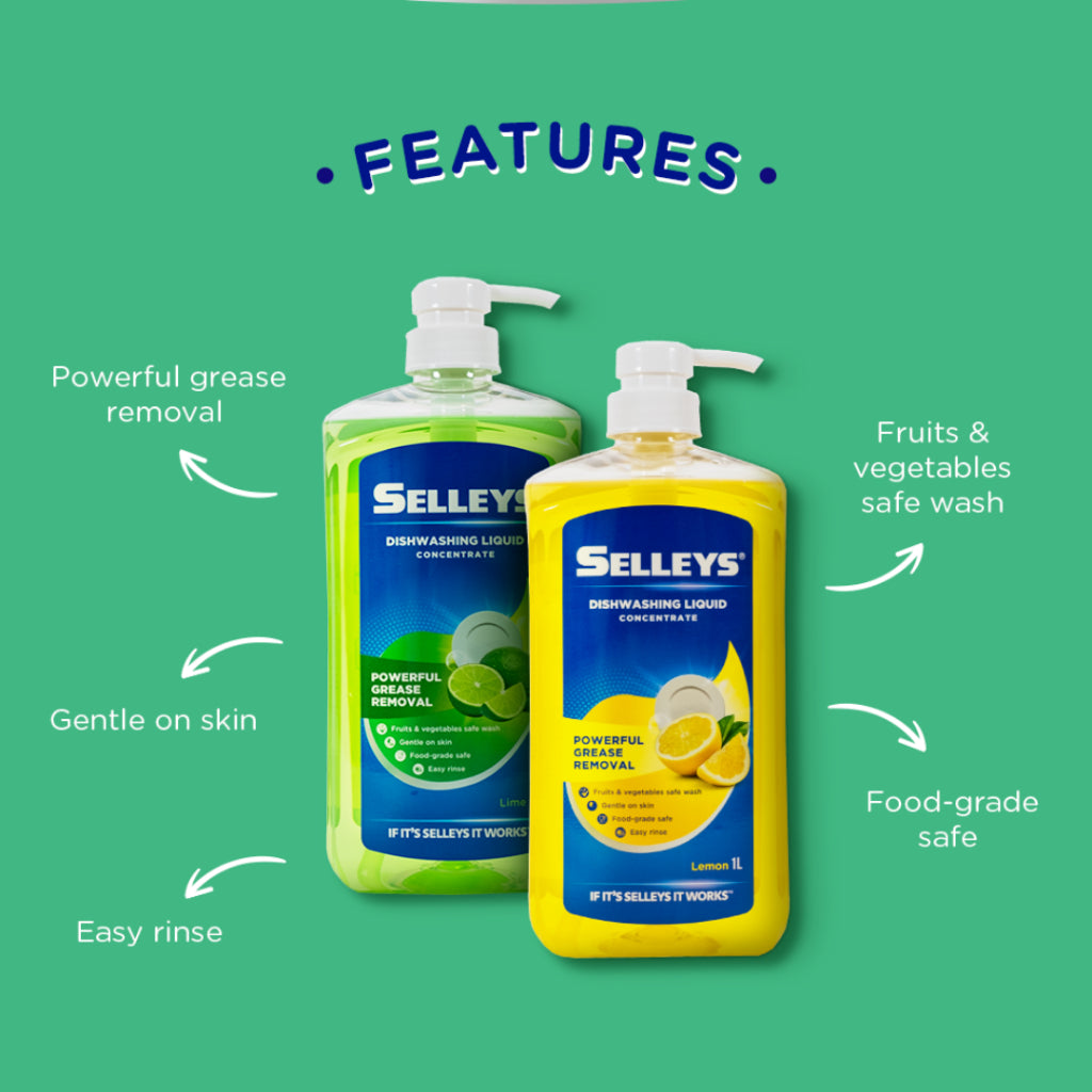 Selleys Dishwashing Liquid Concentrate 2L | Powerful Grease Removal | Gentle ...