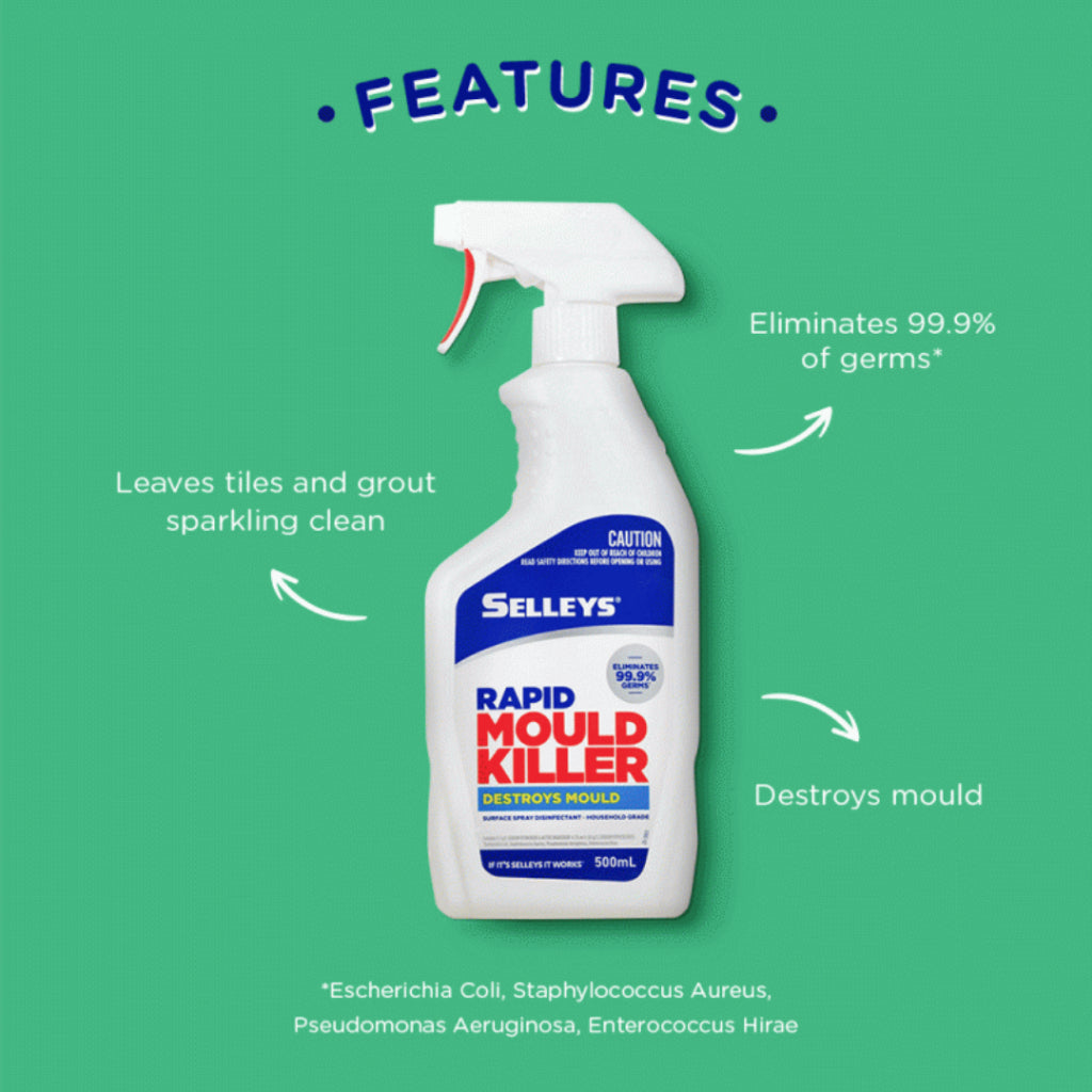 [BUY 1 FREE 1]Selleys Rapid Mould Killer 500ml | Instant Mould & Mildew Remov...