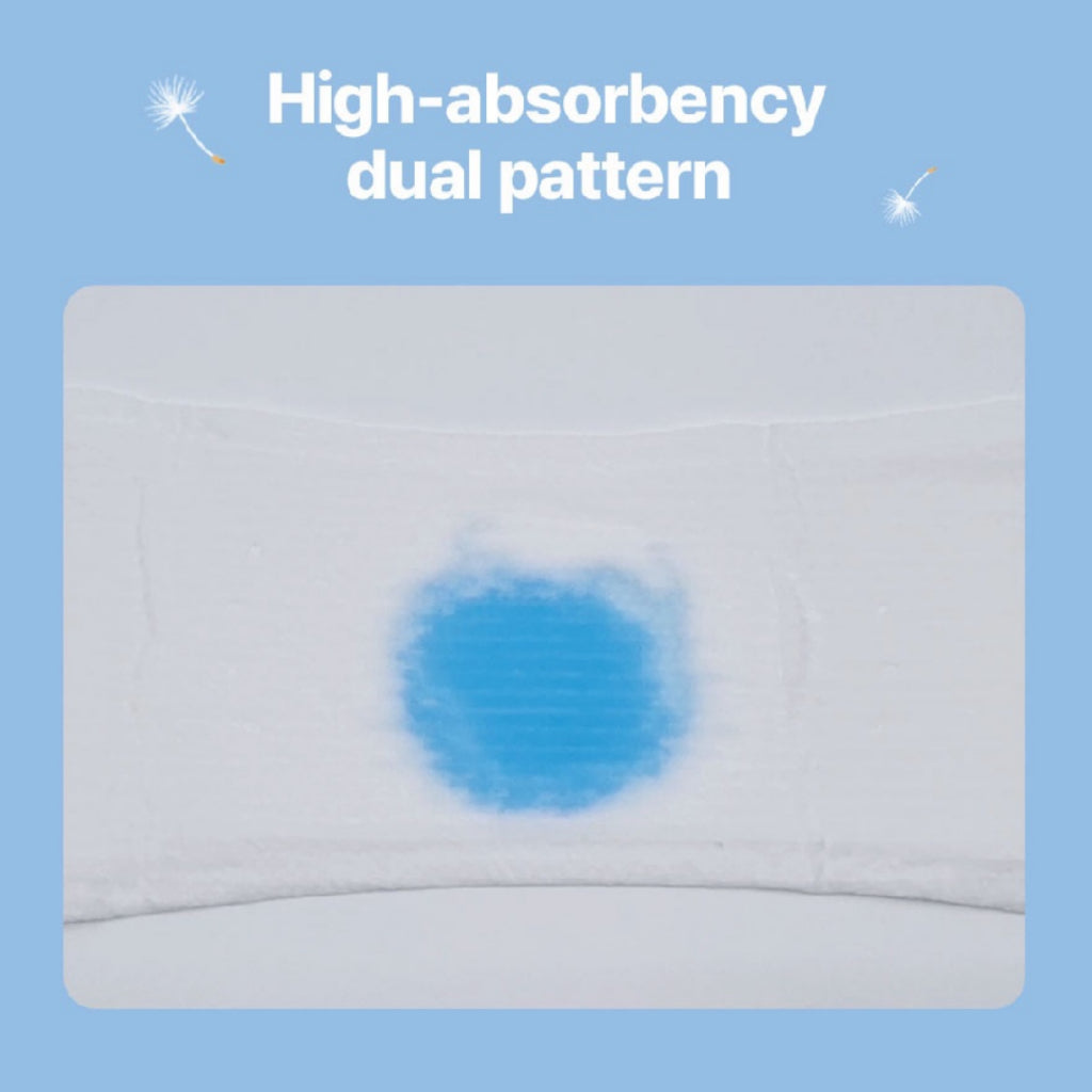 SECRETDAY Pure Cotton Slim Fit Sanitary Pads Large 29cm 14s | Ultra Soft & Slim | Breathable | Gentle for Sensitive Skin