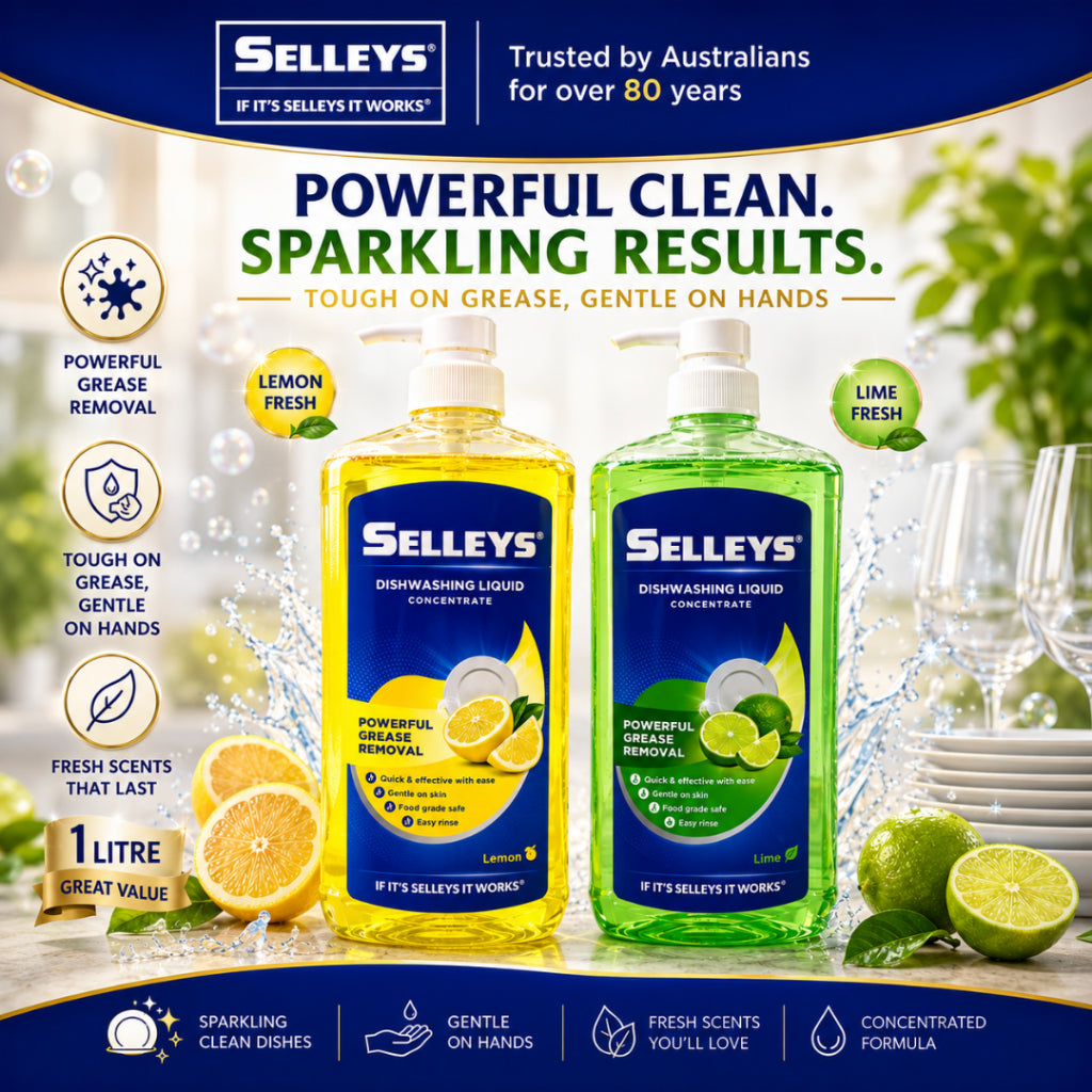 Selleys Dishwashing Liquid Concentrate 2L | Powerful Grease Removal | Gentle ...